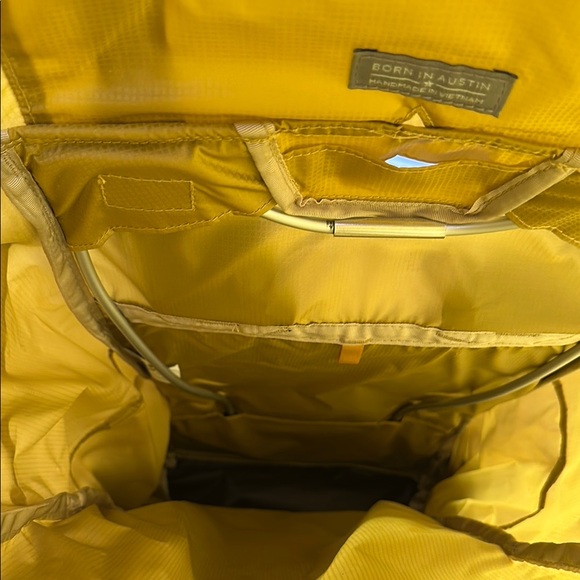 Gossamer Gear Gorilla 50 Backpack in Yellow - Picture 7 of 9
